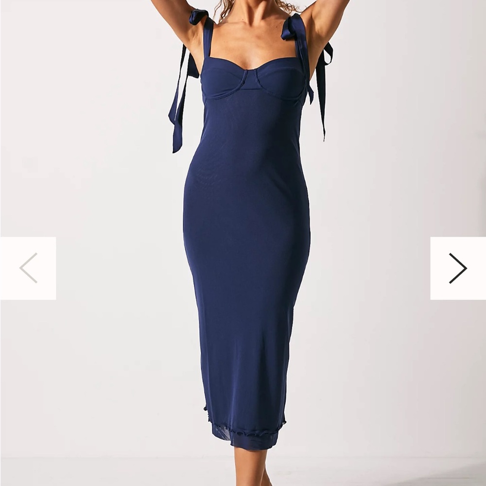Free people got glam mesh slip